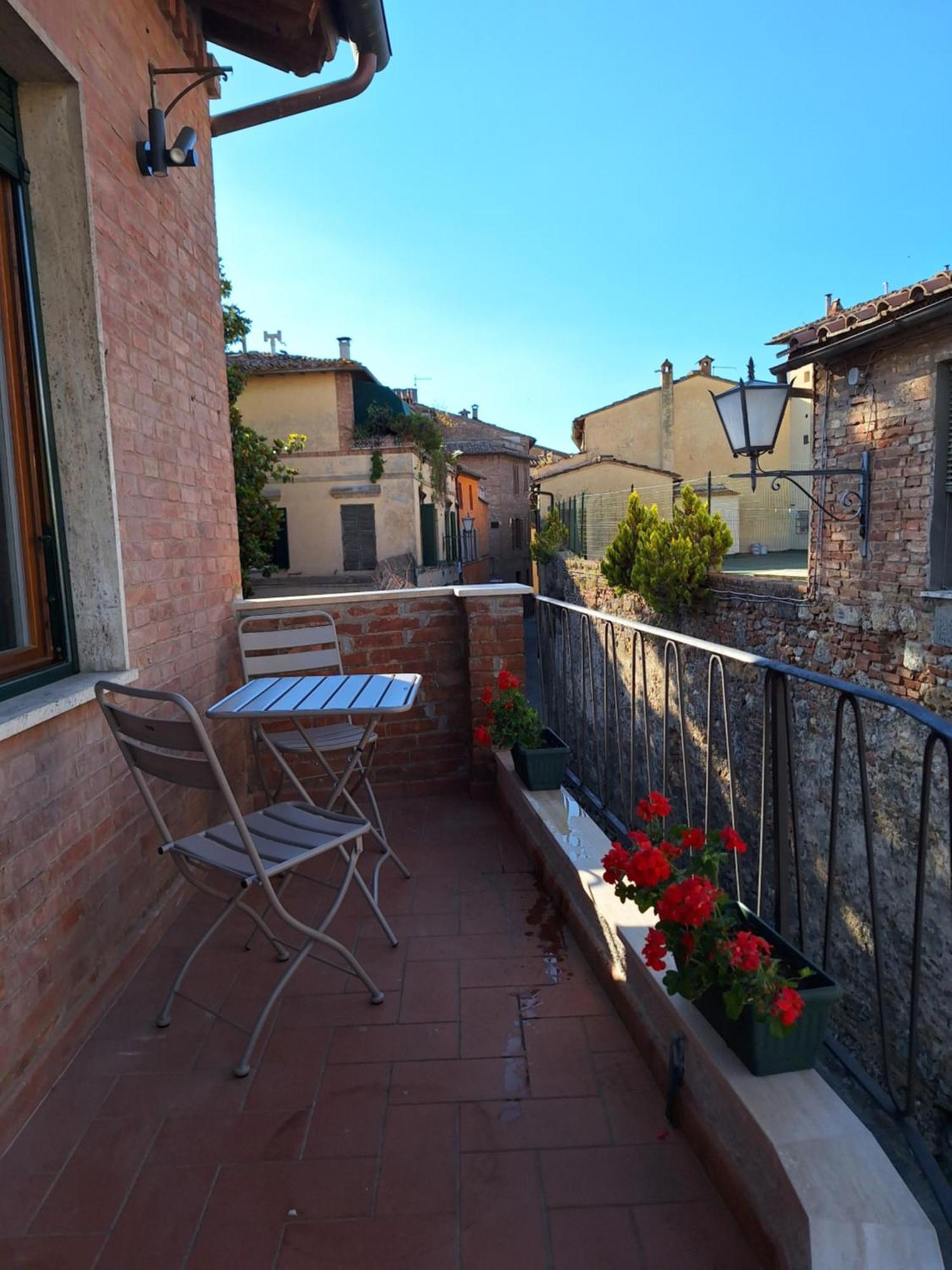 Il "Terrazzino" Nel Cuore Di Siena Kültér fotó